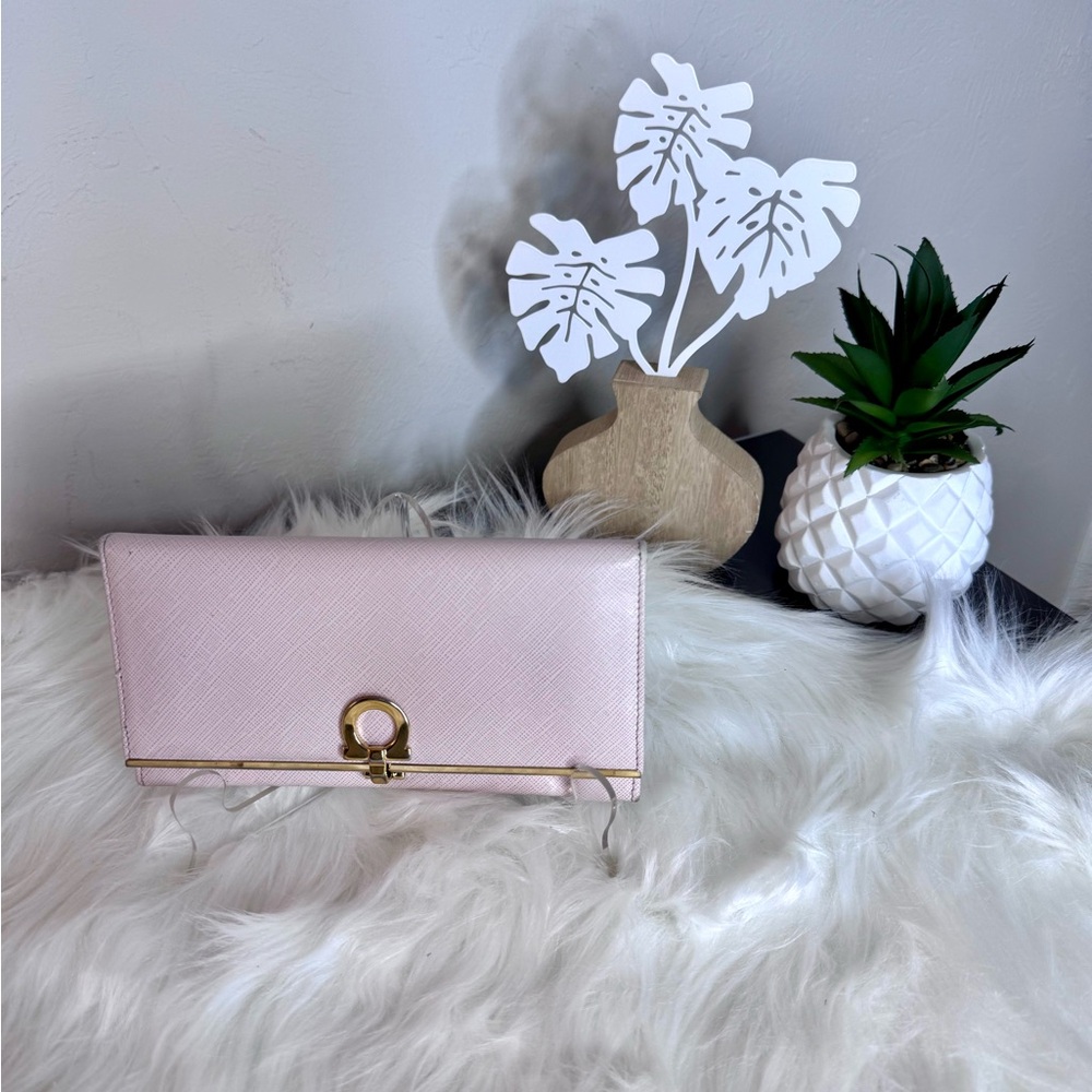 Salvatore Ferragamo Pink Wallet